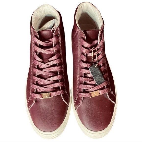 TRUE Religion Mens/Unisex HighTop Leather #TrSHOE006 Sneakers Size 7 🔥 - Picture 2 of 6